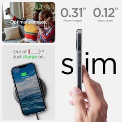 Чехол Spigen Ultra Hybrid для iPhone 14, белый цена и информация | Чехлы для телефонов | pigu.lt