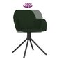 Pasukamos valgomojo kėdės, 2vnt., tamsiai žalios, aksomas kaina ir informacija | Virtuvės ir valgomojo kėdės | pigu.lt