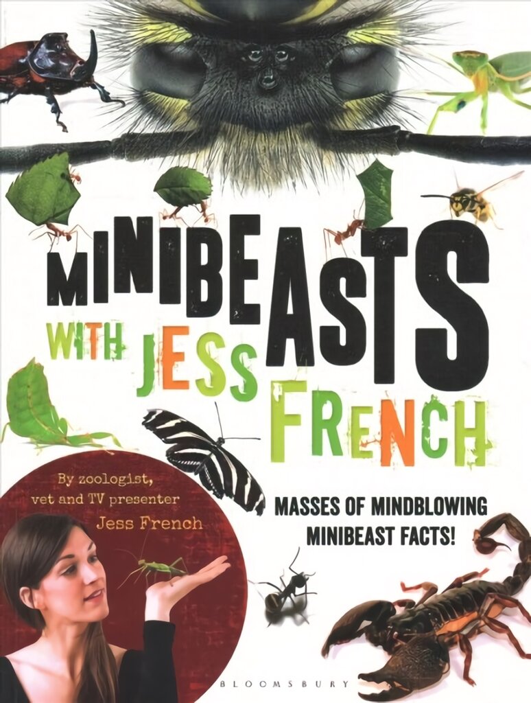 Minibeasts with Jess French: Masses of mindblowing minibeast facts! цена и информация | Knygos apie sveiką gyvenseną ir mitybą | pigu.lt