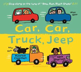 Car, Car, Truck, Jeep kaina ir informacija | Knygos mažiesiems | pigu.lt