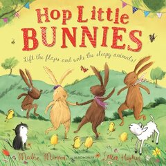 Hop Little Bunnies: A Lift-the-Flap Adventure цена и информация | Книги для самых маленьких | pigu.lt