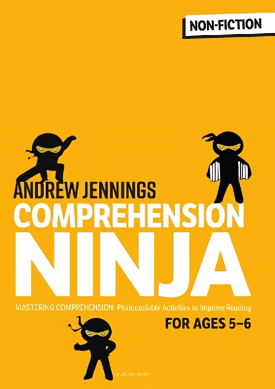 Comprehension Ninja for Ages 5-6: Non-Fiction: Comprehension worksheets for Year 1 kaina ir informacija | Knygos paaugliams ir jaunimui | pigu.lt