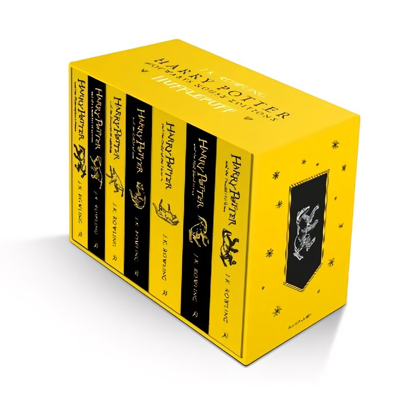 Harry Potter Hufflepuff House Editions Paperback Box Set kaina ir informacija | Knygos paaugliams ir jaunimui | pigu.lt