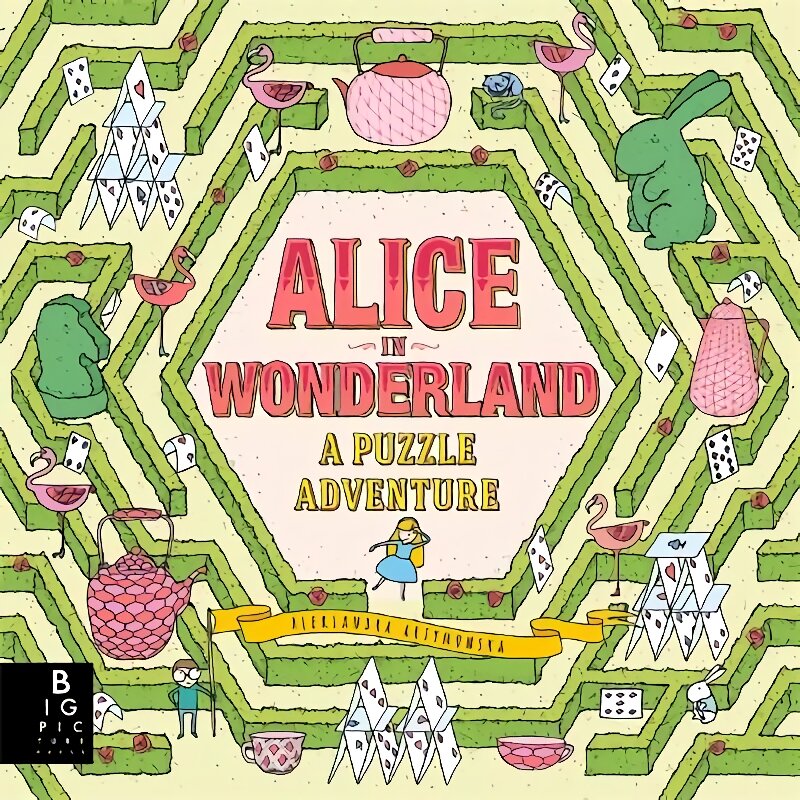 Alice in Wonderland: A Puzzle Adventure цена и информация | Knygos paaugliams ir jaunimui | pigu.lt