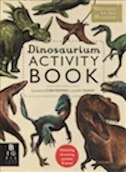 Dinosaurium Activity Book цена и информация | Knygos mažiesiems | pigu.lt