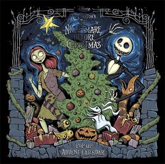 Disney Tim Burton's The Nightmare Before Christmas Pop-Up Book and Advent Calendar kaina ir informacija | Knygos mažiesiems | pigu.lt