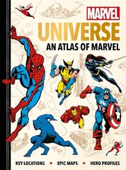Marvel Universe: An Atlas of Marvel: Key locations, epic maps and hero profiles цена и информация | Фантастика, фэнтези | pigu.lt