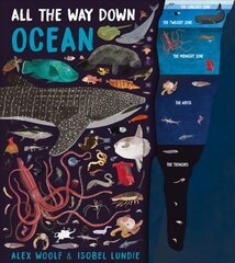 All The Way Down: Ocean Illustrated edition цена и информация | Книги для подростков  | pigu.lt