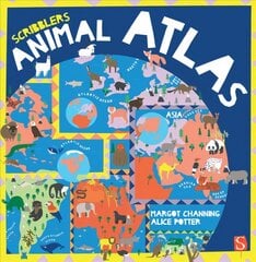 Scribblers' Animal Atlas Illustrated edition kaina ir informacija | Knygos paaugliams ir jaunimui | pigu.lt