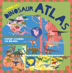 Scribblers' Dinosaur Atlas Illustrated edition цена и информация | Книги для подростков  | pigu.lt