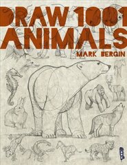 Draw 1,001 Animals Illustrated edition цена и информация | Книги о питании и здоровом образе жизни | pigu.lt