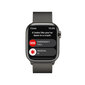 Apple Watch Series 8 45mm Graphite Stainless Steel/Graphite Milanese Loop kaina ir informacija | Išmanieji laikrodžiai (smartwatch) | pigu.lt