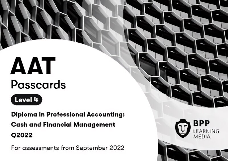 AAT Cash and Financial Management: Passcards цена и информация | Ekonomikos knygos | pigu.lt