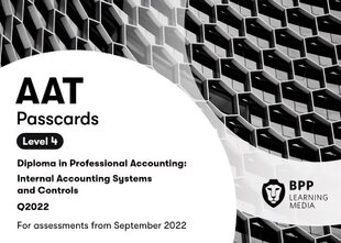 AAT Internal Accounting Systems and Controls: Passcards цена и информация | Книги по экономике | pigu.lt