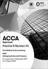 FIA Managing Costs and Finances MA2: Practice and Revision Kit kaina ir informacija | Ekonomikos knygos | pigu.lt
