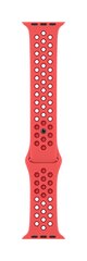 Apple Nike Sport Band Bright Crimson/Gym Red kaina ir informacija | Išmaniųjų laikrodžių ir apyrankių priedai | pigu.lt