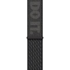 Apple Nike Sport Loop Black/Summit White kaina ir informacija | Išmaniųjų laikrodžių ir apyrankių priedai | pigu.lt