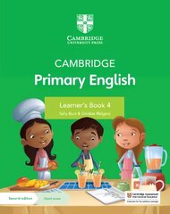 Cambridge Primary English Learner's Book 4 with Digital Access (1 Year) 2nd Revised edition kaina ir informacija | Knygos paaugliams ir jaunimui | pigu.lt