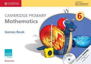 Cambridge Primary Mathematics Stage 6 Games Book with CD-ROM, Stage 6, Cambridge Primary Mathematics Stage 6 Games Book with CD-ROM цена и информация | Книги для подростков и молодежи | pigu.lt