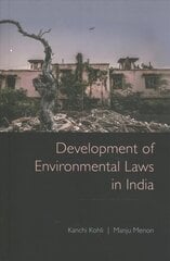 Development of Environmental Laws in India цена и информация | Книги по экономике | pigu.lt