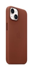 Apple Leather Case MagSafe MPP73ZM/A Umber цена и информация | Чехлы для телефонов | pigu.lt