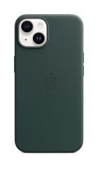 Apple Leather Case MagSafe MPP53ZM/A Forest Green цена и информация | Чехлы для телефонов | pigu.lt