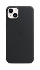 iPhone 14 Pro Leather Case with MagSafe Midnight kaina ir informacija | Telefono dėklai | pigu.lt