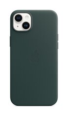 iPhone 14 Pro Max Leather Case with MagSafe Forest Green kaina ir informacija | Telefono dėklai | pigu.lt