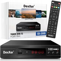 Dexxer XD-200D цена и информация | ТВ-приемники, тюнеры | pigu.lt