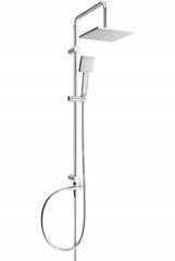 Vonios-dušo sistema su termostatiniu maišytuvu Mexen Tord Nox, Chrome kaina ir informacija | Dušo komplektai ir panelės | pigu.lt