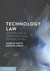 Technology Law: Australian and International Perspectives цена и информация | Книги по экономике | pigu.lt