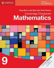 Cambridge Checkpoint Mathematics Coursebook 9 New edition, 9 kaina ir informacija | Knygos paaugliams ir jaunimui | pigu.lt