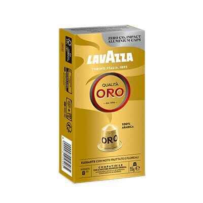 Lavazza Kkvos kapsulės Qualita Oro 100% Arabica kaina ir informacija | Kava, kakava | pigu.lt