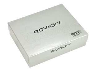 Vyriška piniginė Rovicky PC-102L-BAR RFID kaina ir informacija | Vyriškos piniginės, kortelių dėklai | pigu.lt