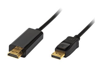 Kabelis HDMI - DisplayPort, 1.8m цена и информация | Кабели и провода | pigu.lt