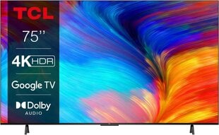 Телевизор LCD 75P639 Tcl цена и информация | Телевизоры | pigu.lt