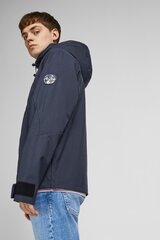 Мужская спортивная куртка Jack & Jones  JJDOVER HOOD 12223136  Тёмно Синий цена и информация | Мужские куртки | pigu.lt