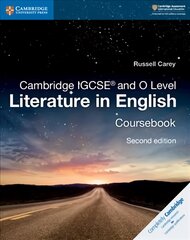 Cambridge IGCSE (R) and O Level Literature in English Coursebook 2nd Revised edition, Cambridge IGCSE (R) and O Level Literature in English Coursebook kaina ir informacija | Knygos paaugliams ir jaunimui | pigu.lt