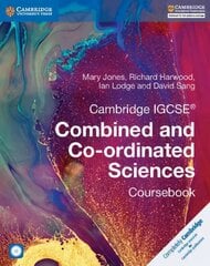 Cambridge IGCSE (R) Combined and Co-ordinated Sciences Coursebook with CD-ROM New edition, Cambridge IGCSE (R) Combined and Co-ordinated Sciences Coursebook with CD-ROM цена и информация | Книги для подростков и молодежи | pigu.lt