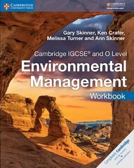 Cambridge IGCSE (TM) and O Level Environmental Management Workbook New edition, Cambridge IGCSE (R) and O Level Environmental Management Workbook цена и информация | Книги для подростков и молодежи | pigu.lt