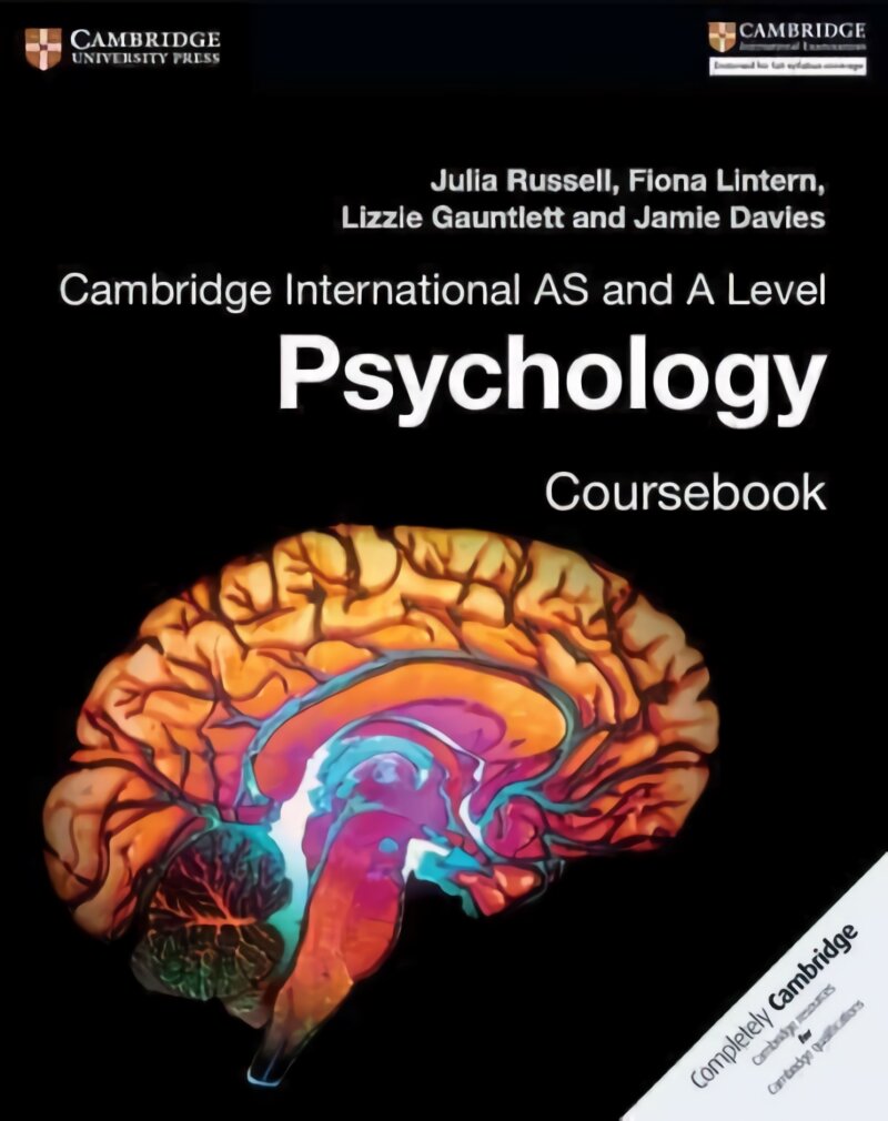 Cambridge International AS and A Level Psychology Coursebook kaina ir informacija | Socialinių mokslų knygos | pigu.lt