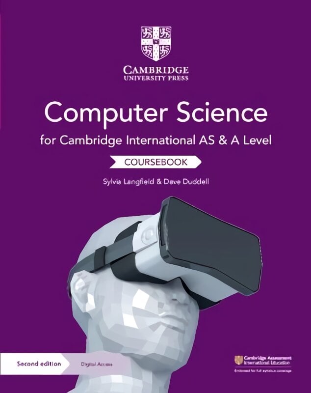 Cambridge International AS and A Level Computer Science Coursebook with Cambridge Elevate Edition (2 Years) 2nd Revised edition kaina ir informacija | Ekonomikos knygos | pigu.lt