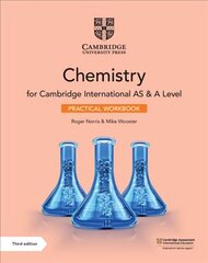 Cambridge International AS & A Level Chemistry Practical Workbook 3rd Revised edition kaina ir informacija | Socialinių mokslų knygos | pigu.lt