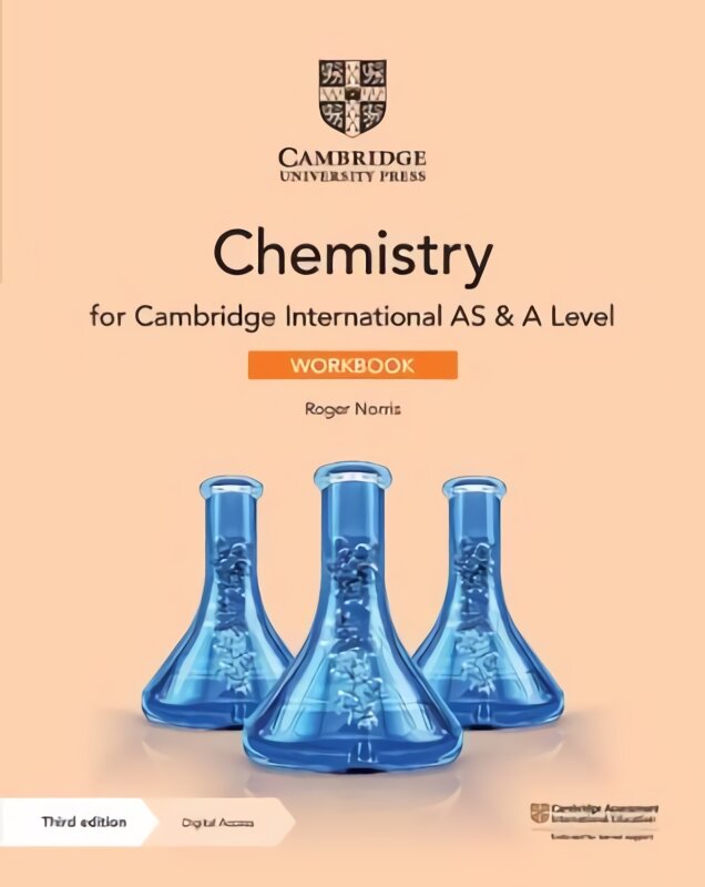 Cambridge International AS & A Level Chemistry Workbook with Digital Access (2 Years) 3rd Revised edition kaina ir informacija | Socialinių mokslų knygos | pigu.lt