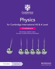 Cambridge International AS & A Level Physics Coursebook with Digital Access (2 Years) 3ed 3rd Revised edition kaina ir informacija | Ekonomikos knygos | pigu.lt