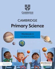 Cambridge Primary Science Workbook 6 with Digital Access (1 Year) 2nd Revised edition kaina ir informacija | Knygos paaugliams ir jaunimui | pigu.lt