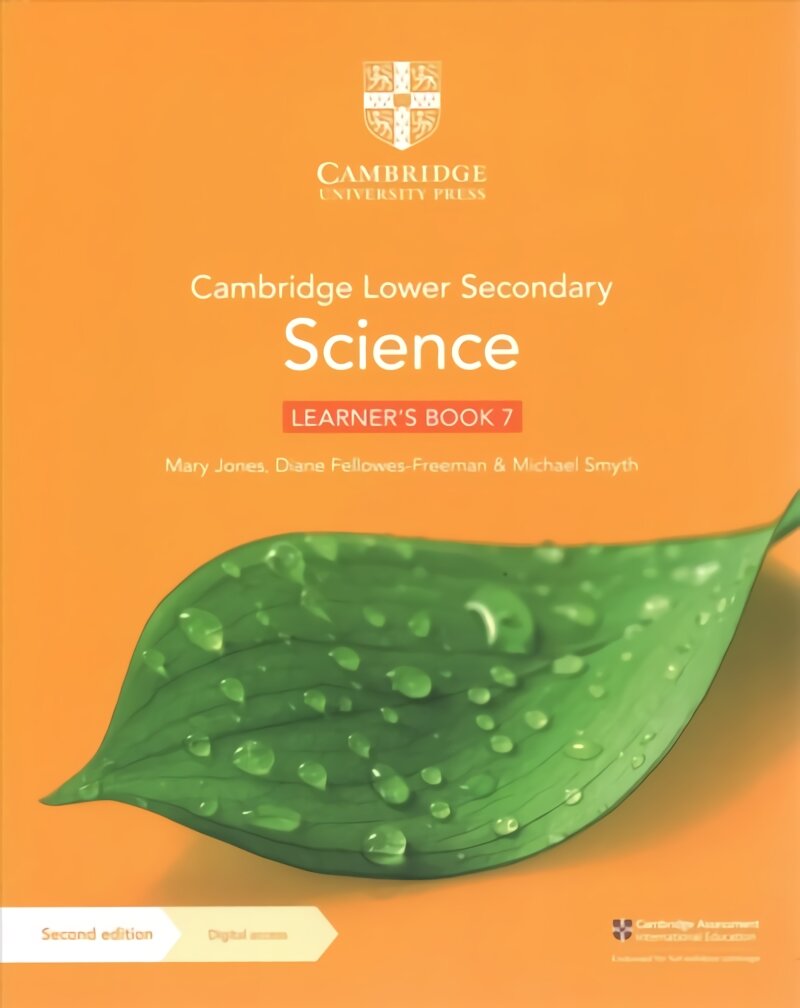 Cambridge Lower Secondary Science Learner's Book 7 with Digital Access (1 Year) 2nd Revised edition kaina ir informacija | Knygos paaugliams ir jaunimui | pigu.lt