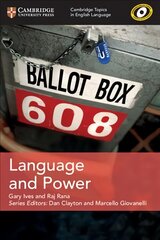 Language and Power, Language and Power цена и информация | Пособия по изучению иностранных языков | pigu.lt