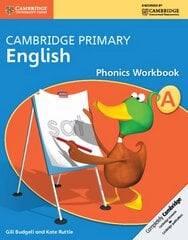 Cambridge Primary English Phonics Workbook A, Cambridge Primary English Phonics Workbook A цена и информация | Книги для подростков  | pigu.lt