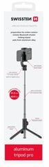 Swissten Aluminum Tripod цена и информация | Моноподы для селфи («Selfie sticks») | pigu.lt